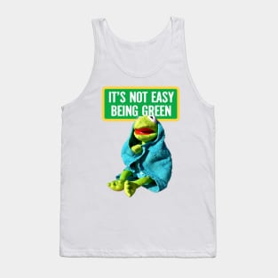 Kermit: "It's not easy being green", Kermit the frog Tank Top